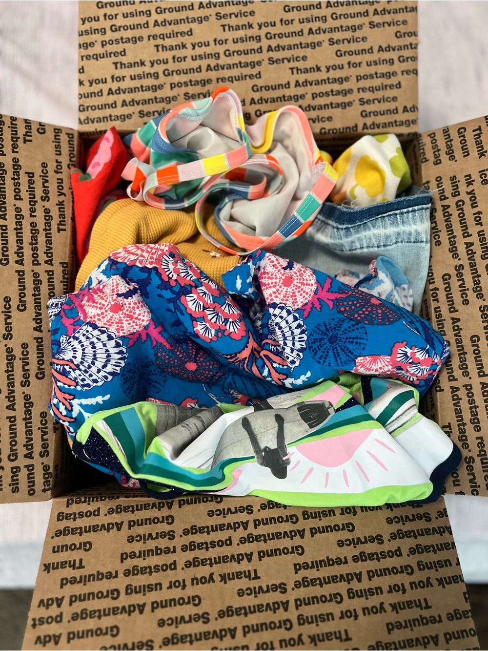 Girls 17pc Mixed Clothing Mystery Bundle Spring/Summer Size 5 5/6